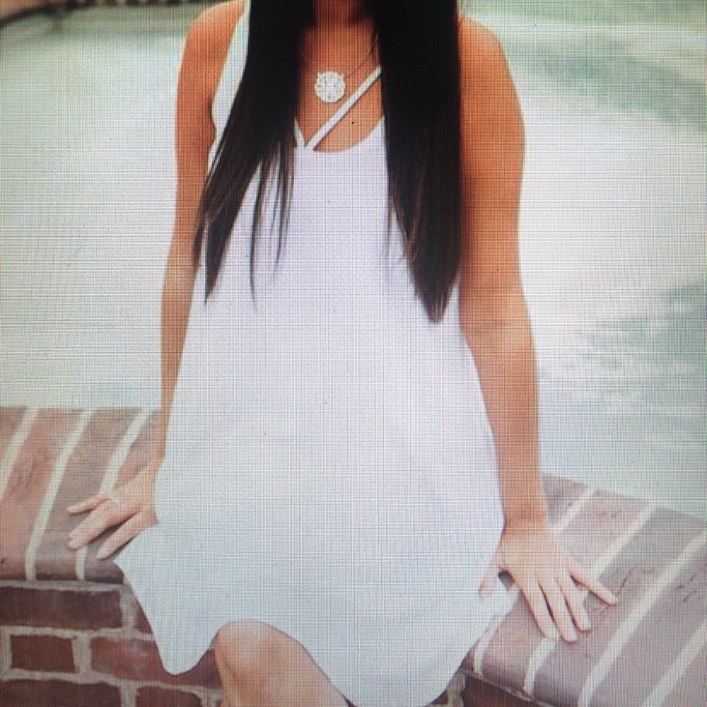 Blue Rain flowy dress